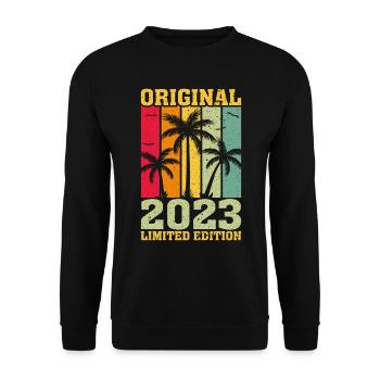 Original limited edition of 2023 - Unisex Sweatshirt - black - Front - Alina (178cm) & Michal (187cm)