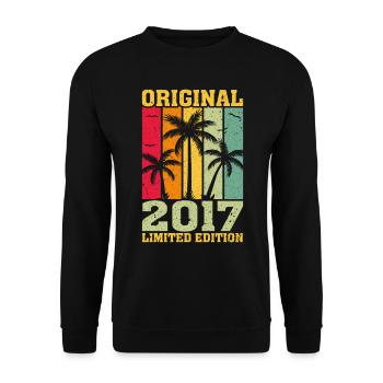 Édition Originale Limitée De 2017 - Sweat-shirt Unisexe - noir - Devant - Alina (178cm) & Michal (187cm)