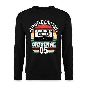 Édition Limitée Du Meilleur De L'original De 2005 - Sweat-shirt Unisexe - noir - Devant - Alina (178cm) & Michal (187cm)