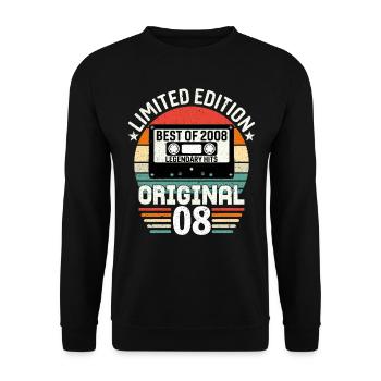 Édition Limitée Du Meilleur De L'original De 2008 - Sweat-shirt Unisexe - noir - Devant - Alina (178cm) & Michal (187cm)