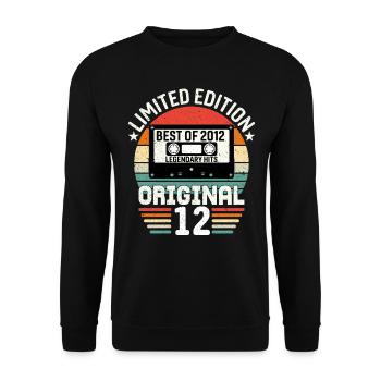 Limited edition of the best of the 2012 original - Unisex Sweatshirt - black - Front - Alina (178cm) & Michal (187cm)