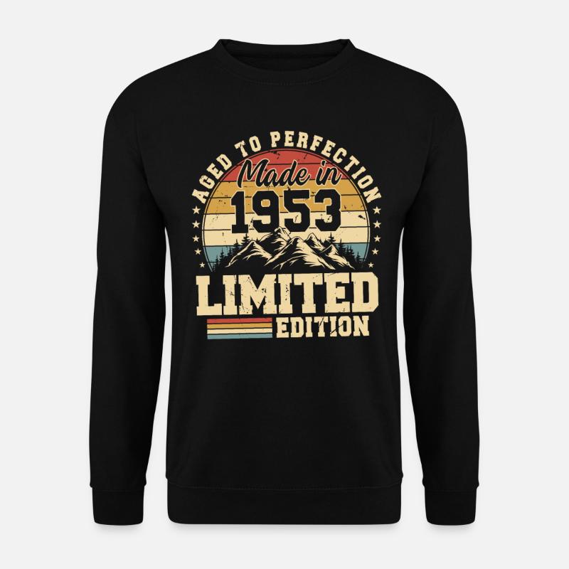 Einzigartig seit 1953 - Unisex Pullover - Schwarz