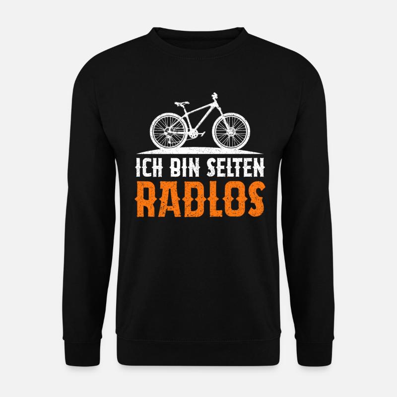 Ich Bin Selten Radlos - Unisex Pullover - Schwarz