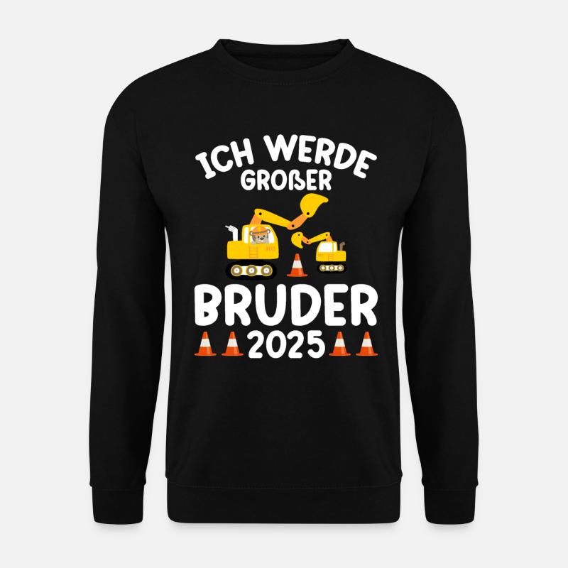 Ich Werde Großer Bruder 2025 - Unisex Pullover - Schwarz