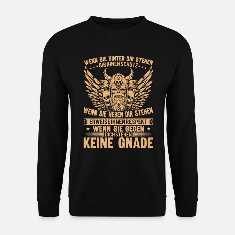 Wenn Sie Hinter Dir Stehen - Unisex Pullover - Schwarz