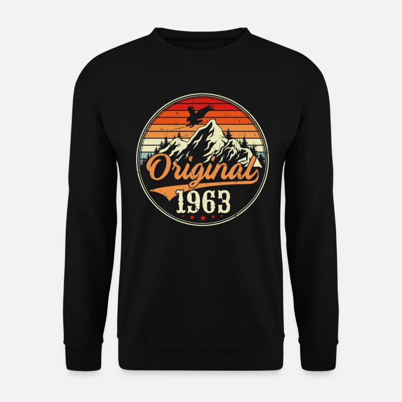 Ursprünglich 1963 - Unisex Pullover - Schwarz