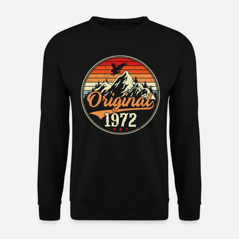 Ursprünglich 1972 - Unisex Pullover - Schwarz