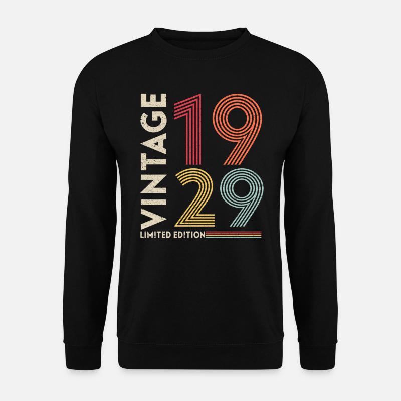 FABRIQUÉ EN 1929 - Sweat-shirt Unisexe - noir
