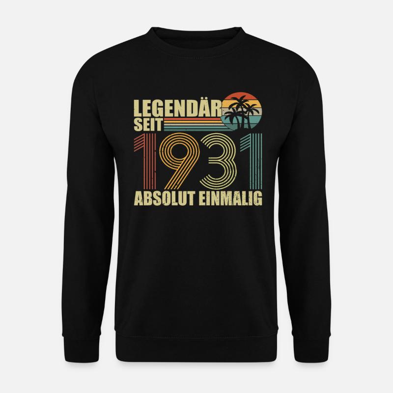 Legendär seit 1931 - Unisex Pullover - Schwarz