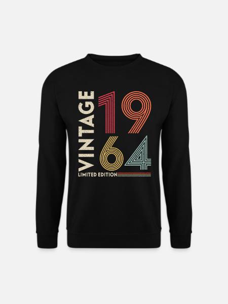 Millésime 1964 Original - Sweat-shirt Unisexe - noir