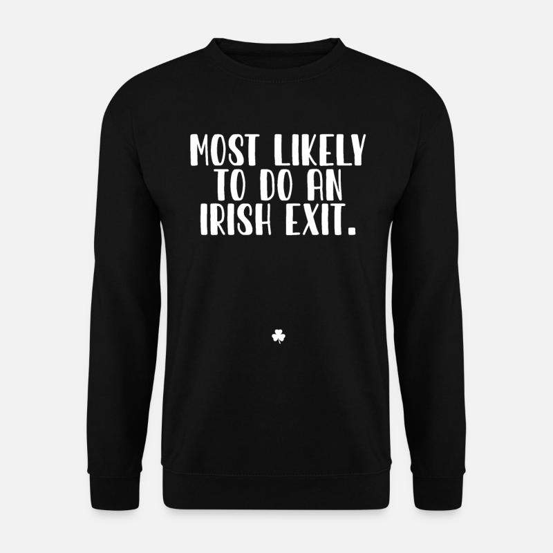 St. Patricks Day Celebration - Unisex Sweatshirt - black