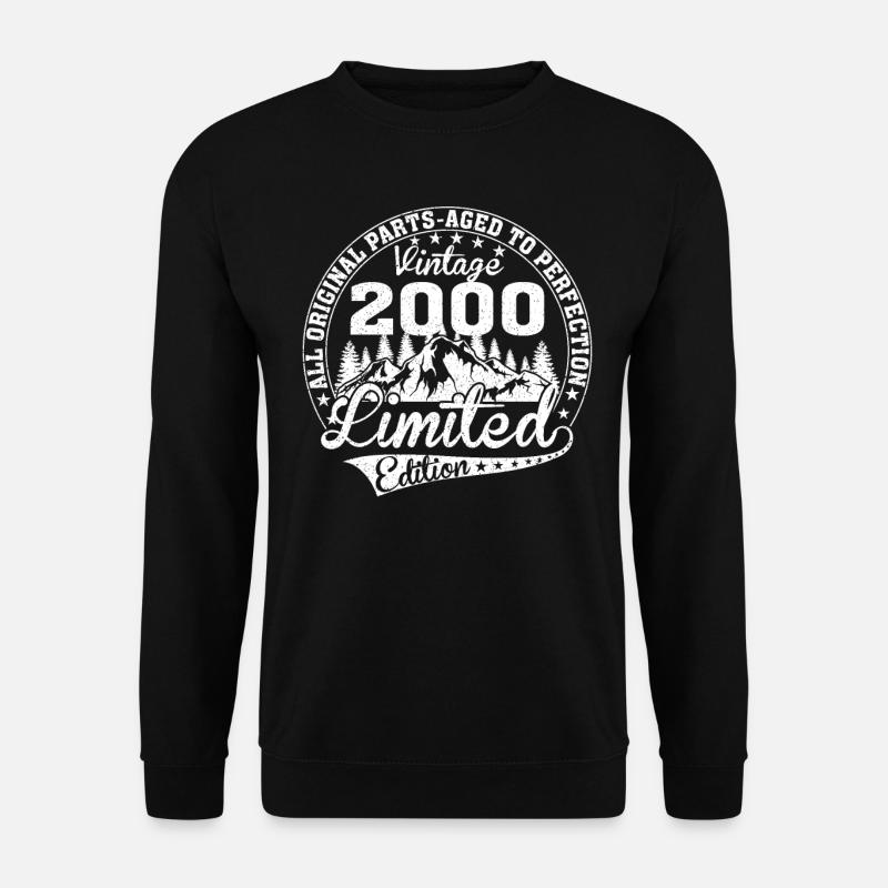 Created 2000 - Unisex Pullover - Schwarz