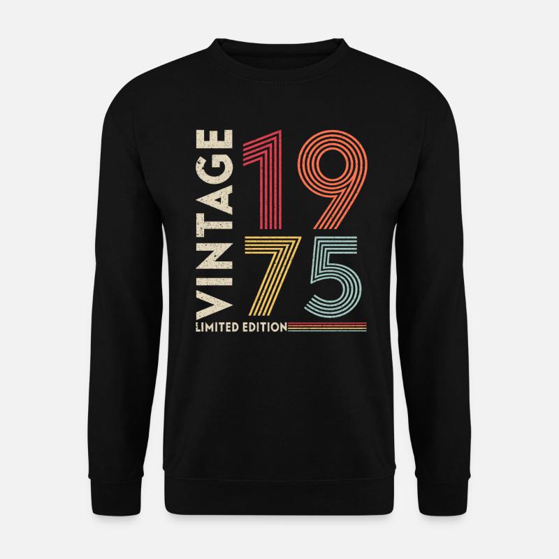 1975 - Unisex Pullover - Schwarz