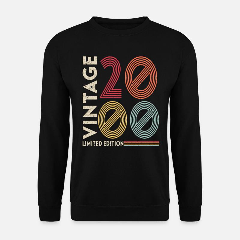 Original 2000 - Unisex Pullover - Schwarz