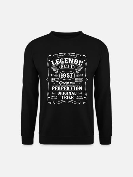Legende seit 1957 - Unisex Pullover - Schwarz