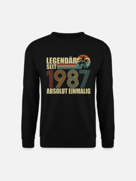 Millésime 1987 - Sweat-shirt Unisexe - noir