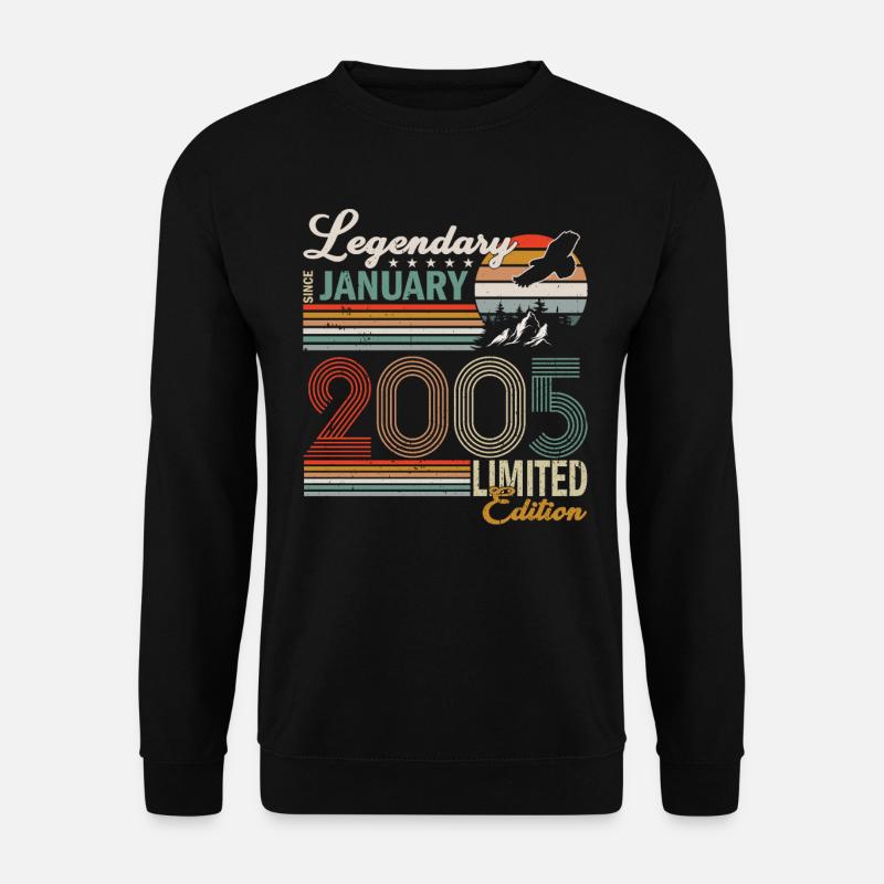 Legend since January 2005 - Unisex Sweatshirt - black