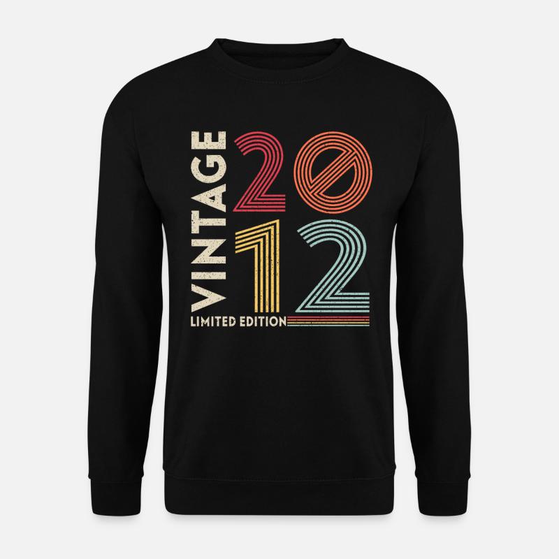 2012 Unique - Unisex Sweatshirt - black
