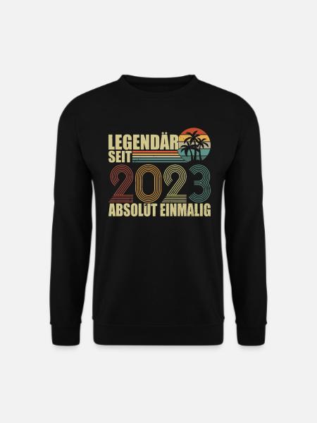 2023 - Unisex Pullover - Schwarz