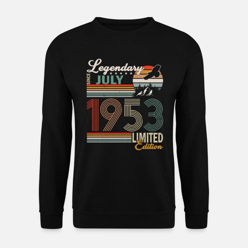 JULI 1953 - Unisex Pullover - Schwarz