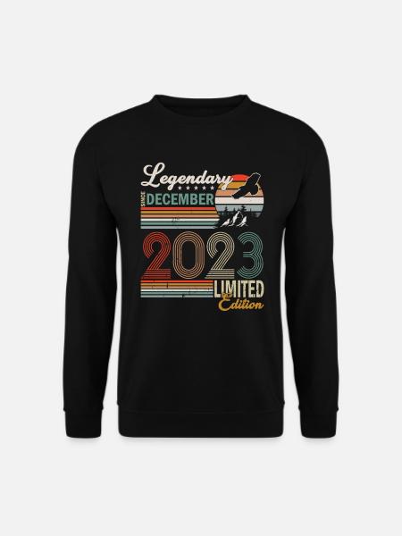December 2023 | Limited Edition - Unisex Sweatshirt - black