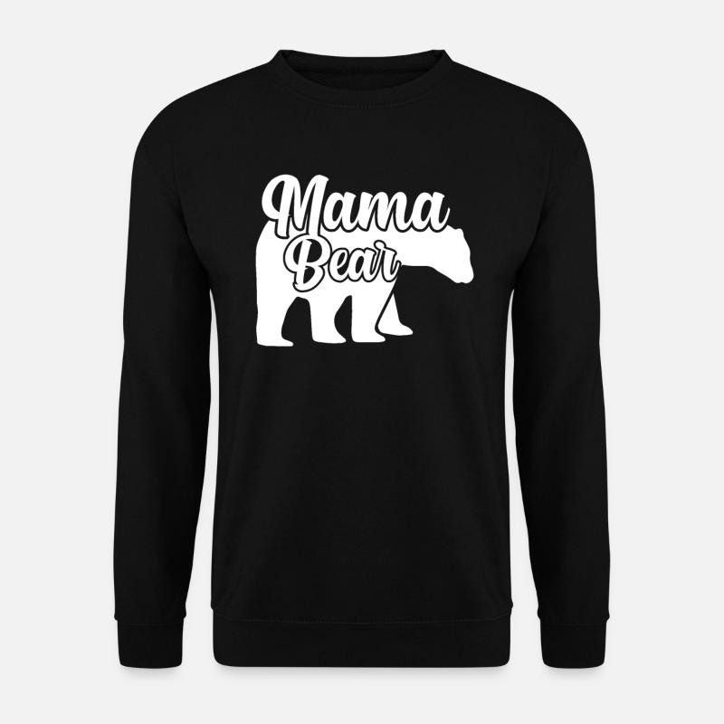 Mama Bär - Unisex Pullover - Schwarz