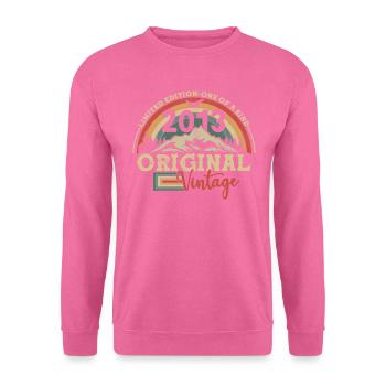 Jahrgang 2013 - Unisex Pullover - Pink - Vorne
