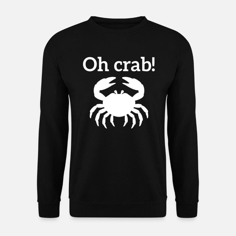 Oh Crab - Unisex Sweatshirt - black