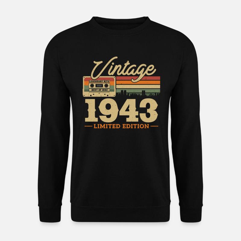 Anniversary 1943 Limited Edition - Unisex Sweatshirt - black