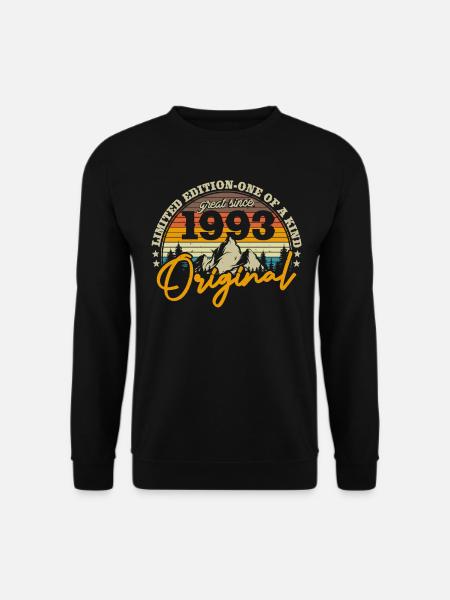 Birthday present 1993 - Unisex Sweatshirt - black