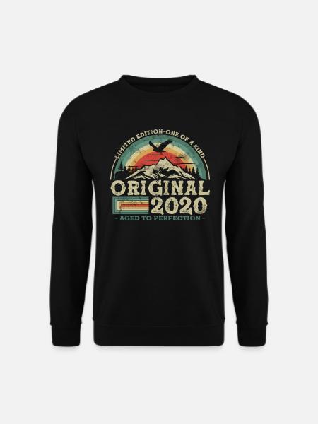 Original seit 2020 Limitierte Edition - Unisex Pullover - Schwarz