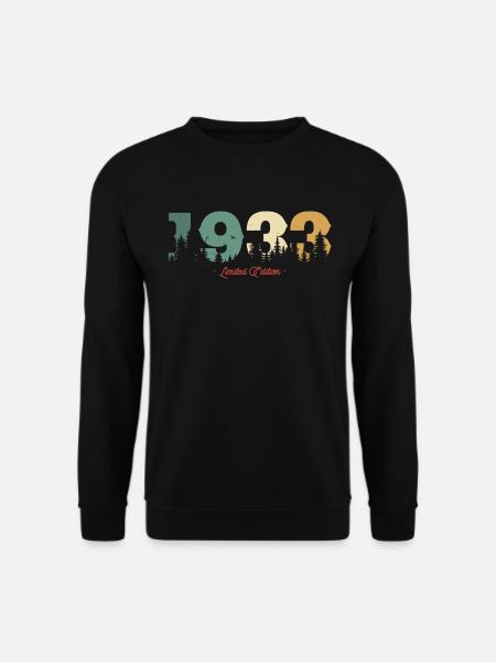 Édition limitée de 1933 - Sweat-shirt Unisexe - noir