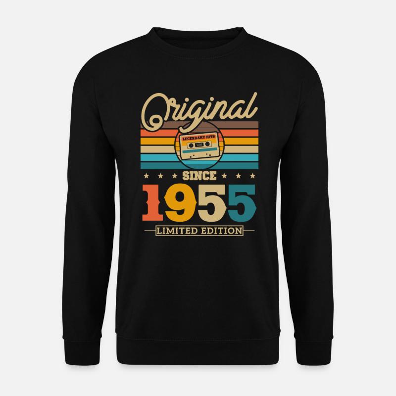 Birthday present 1955 - Unisex Sweatshirt - black