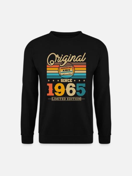 Birthday present 1965 - Unisex Sweatshirt - black