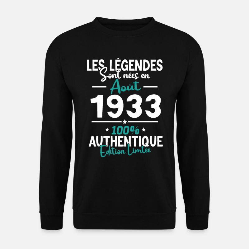 Événement spécial en août - Sweat-shirt Unisexe - noir