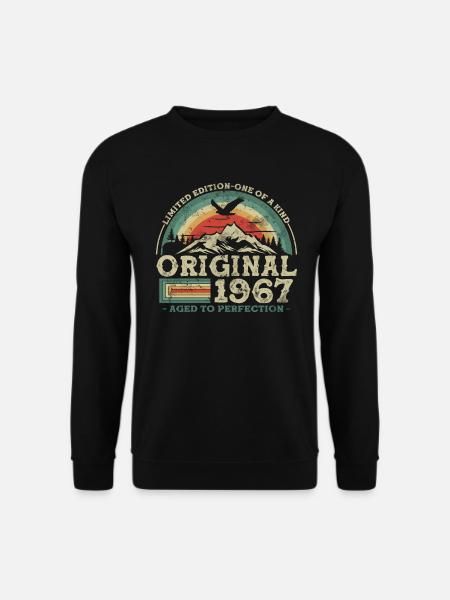 Birthday Gift 1967 - Unisex Sweatshirt - black