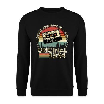 1994 Original - Édition Limitée - Sweat-shirt Unisexe - noir - Devant - Alina (178cm) & Michal (187cm)