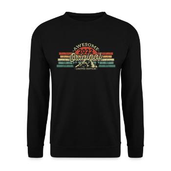 Birthday Surprise 2022 Limited Edition - Unisex Sweatshirt - black - Front - Alina (178cm) & Michal (187cm)