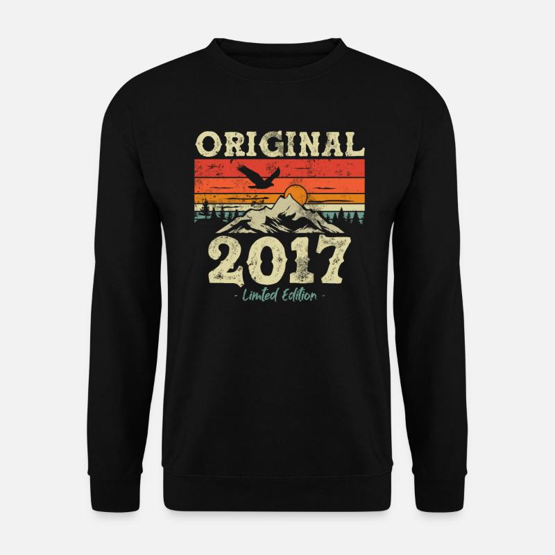 Retro Geschenk 2017 - Unisex Pullover - Schwarz