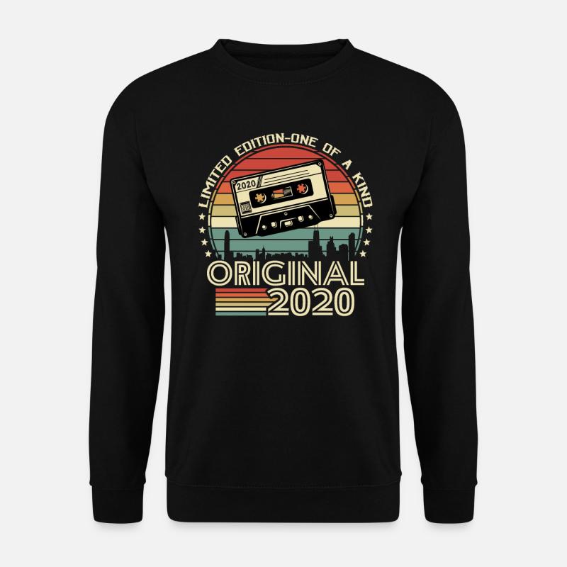 Retro 2020 Gift - Unisex Sweatshirt - black