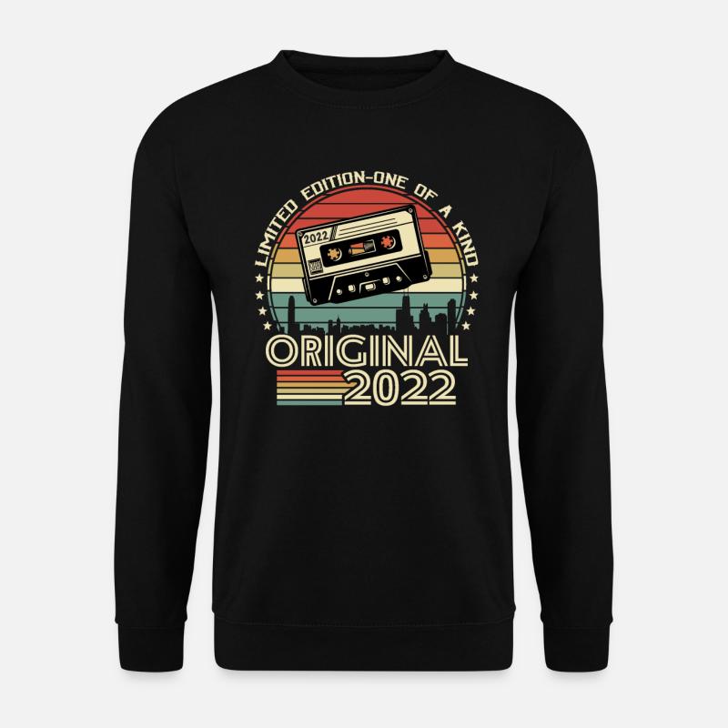 Retro B-Day Gift '22 - Unisex Sweatshirt - black