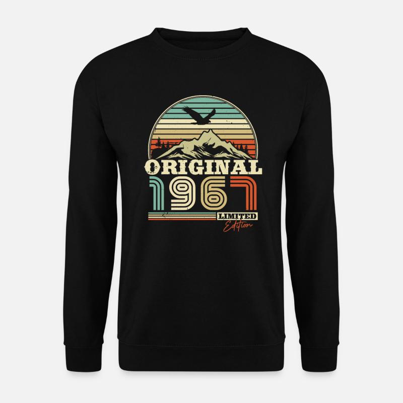 Cool Birthday Present 1967 - Unisex Sweatshirt - black