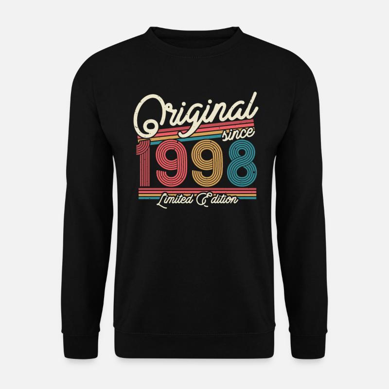 Gift 25/26 Birthday 1998 - Unisex Sweatshirt - black