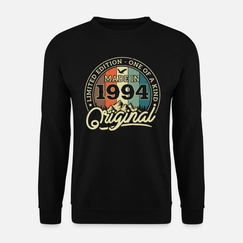 1994 Birthday present - Unisex Sweatshirt - black