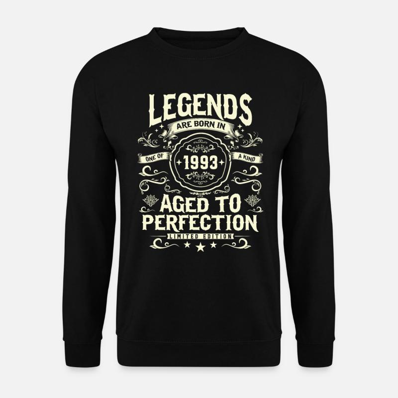 Legendärer 1993er Jahrgang - Unisex Pullover - Schwarz