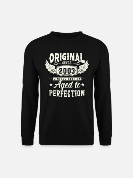 Millésime 2003 - Sweat-shirt Unisexe - noir