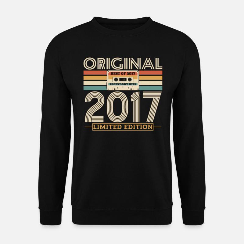 Legendary Born in 2017 - Unisex Sweatshirt - black
