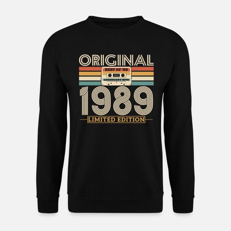 Legendary year 1989 - Unisex Sweatshirt - black