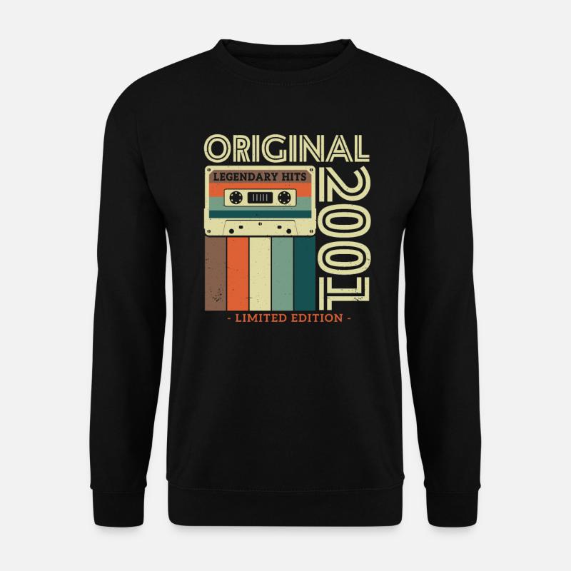 Kultiges 2001er Original - Unisex Pullover - Schwarz