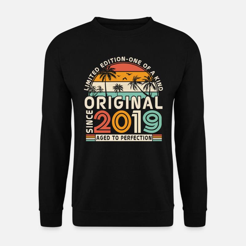 Legendäres Geschenk: Jahrgang 2019 - Unisex Pullover - Schwarz